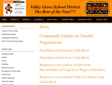Tablet Screenshot of library.vgsd.org